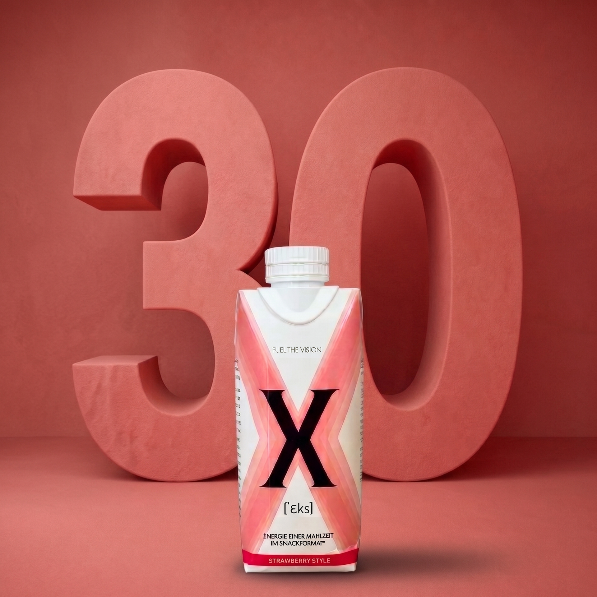 [ˈƐks] Strawberry 330ml
