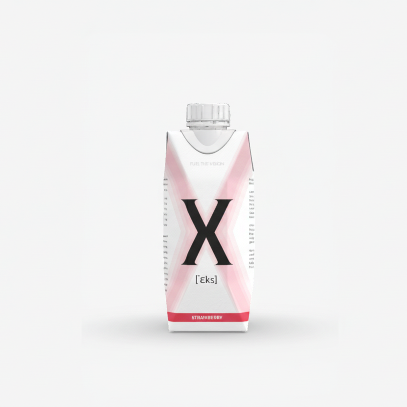 [ˈƐks] Strawberry 330ml